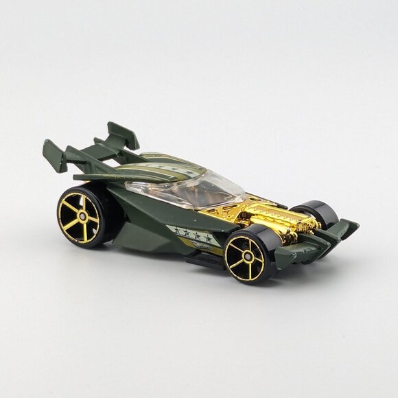 Hot Wheels Hotwheels 2007 # 28 Drift King Green/Gold collectible Diecast Car - Picture 1 of 3